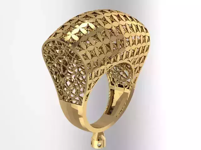 RING STL WEIGHTLESS JEWELRY 3D print model