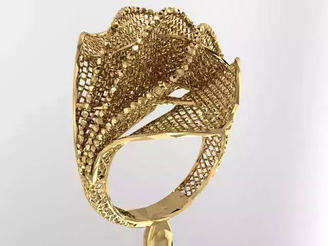 RING STL WEIGHTLESS JEWELRY 3D print model