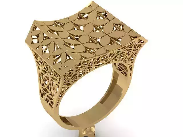 RING STL WEIGHTLESS JEWELRY 3D print model