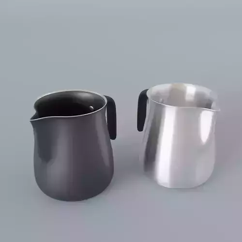 Milk Frothing Jug Low-poly 3D model
