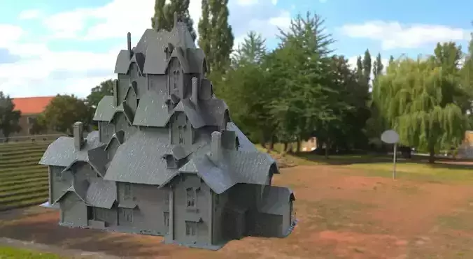 Tudor house different mansion