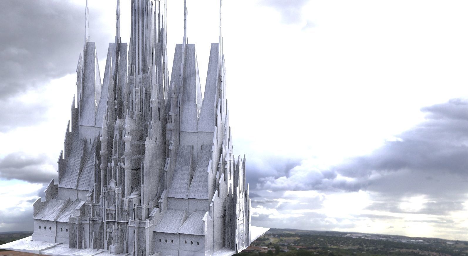 Dungeon Tower of hope 3D model_2