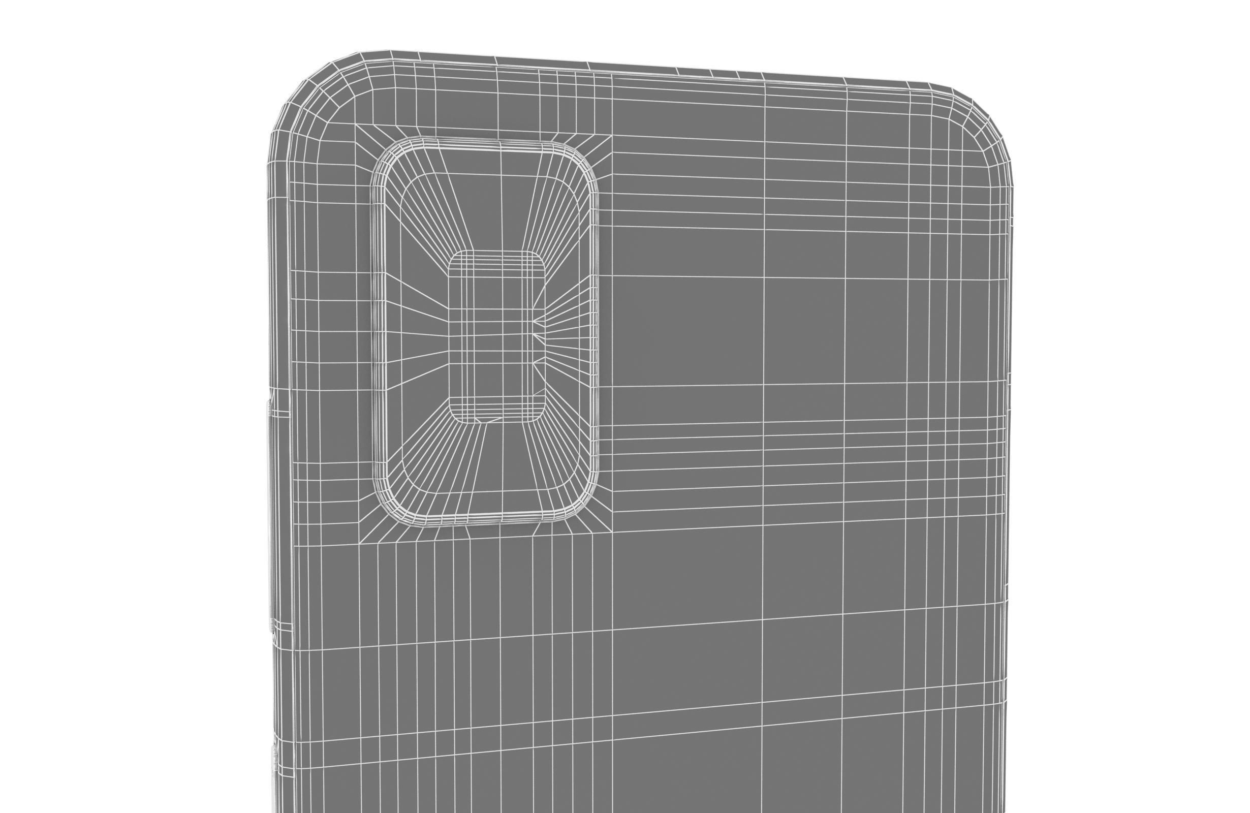 Samsung Galaxy F52 5G Black And White 3D model_36