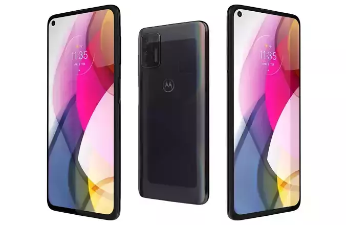 Motorola Moto G Stylus 2021 Aurora Black 3D model
