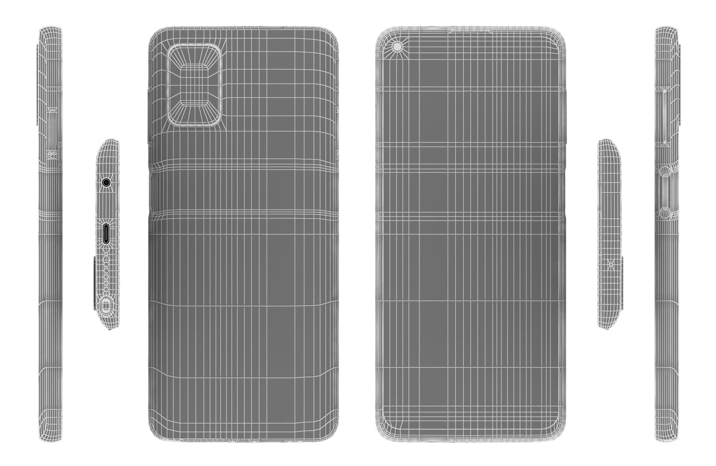 Motorola Moto G Stylus 2021 Aurora White 3D model_16