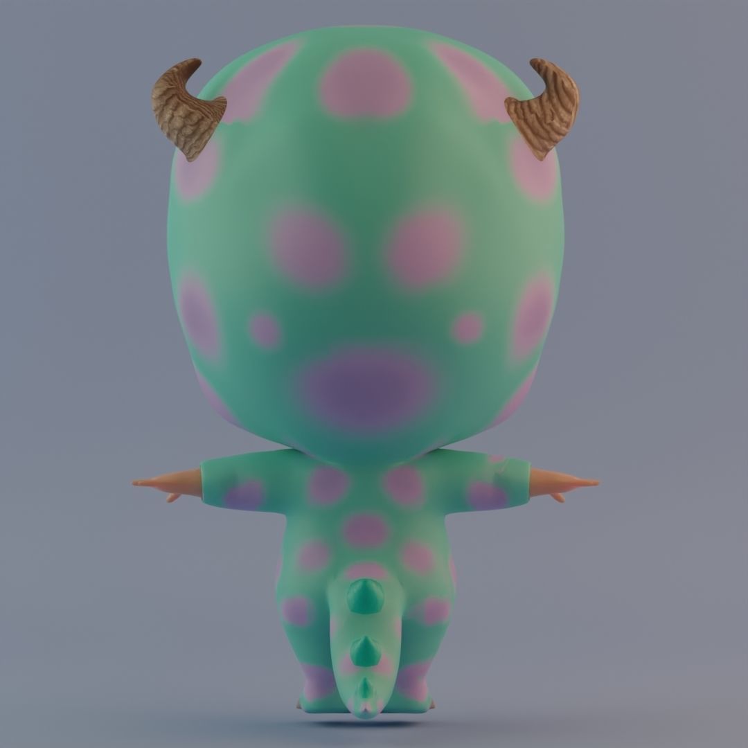 Baby Boss  3D model_4