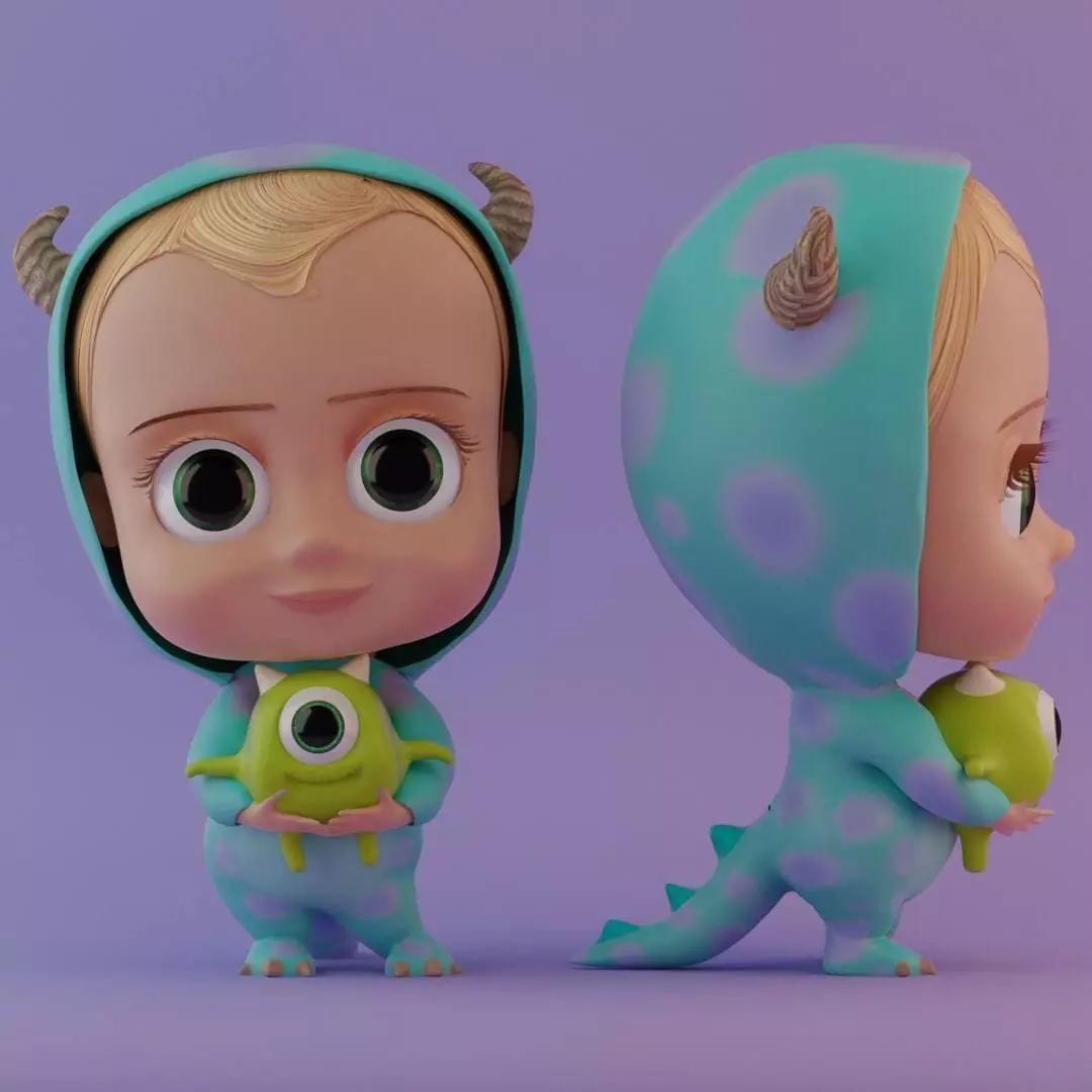 Baby Boss  3D model_0