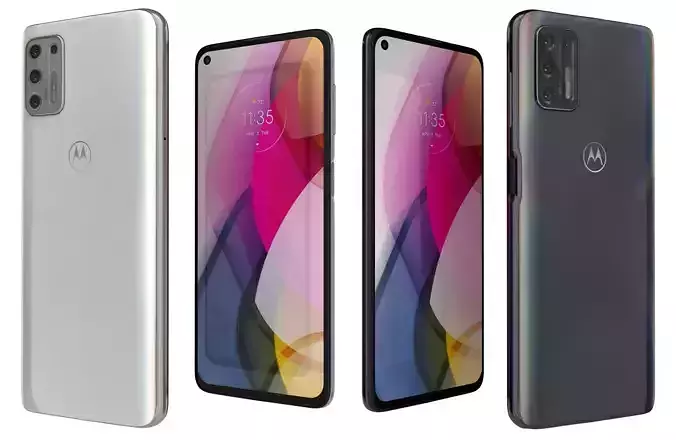 Motorola Moto G Stylus 2021 Aurora Black And Aurora White