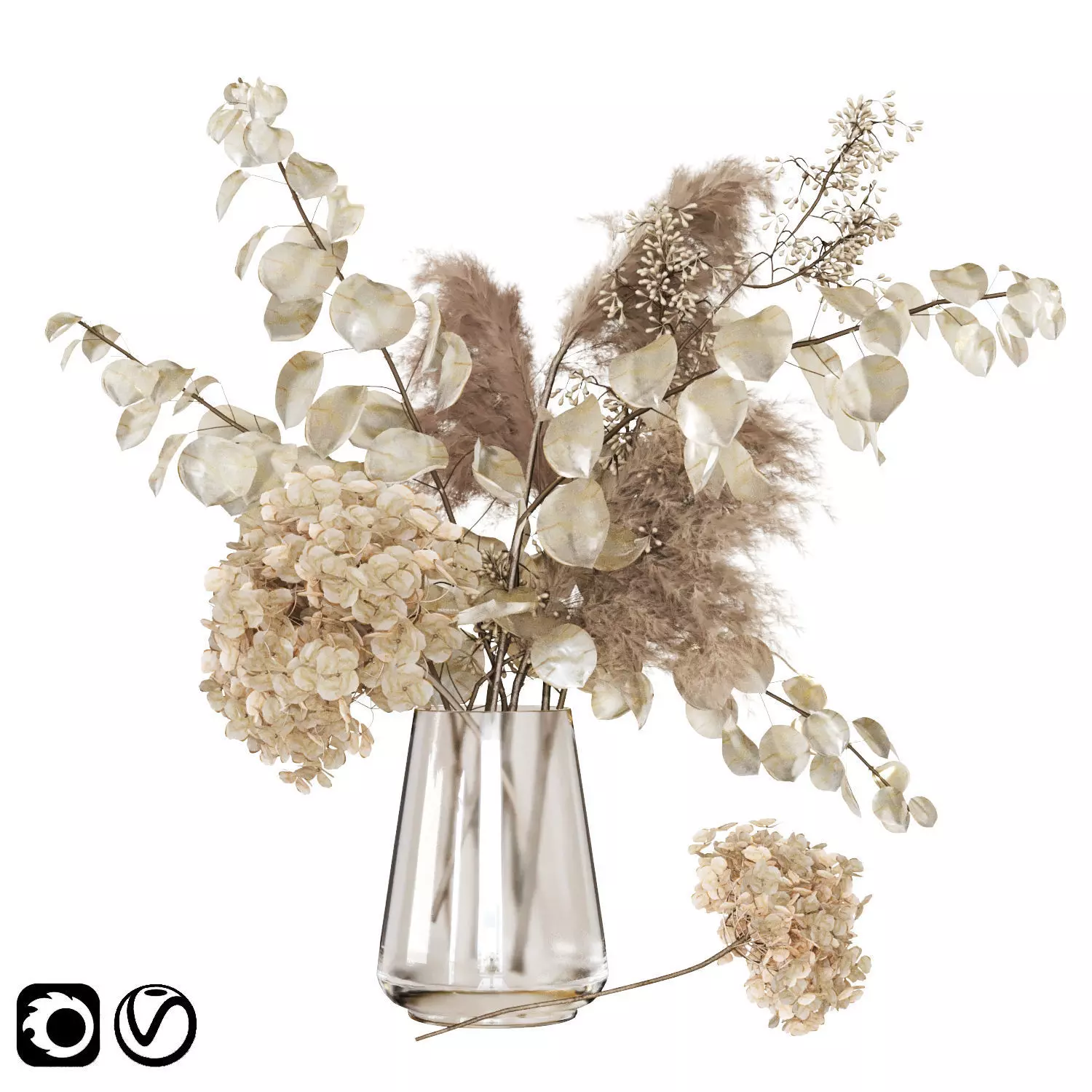 Bouguet 08 3D model_0