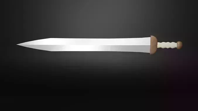 Gladius Sword Low-Poly