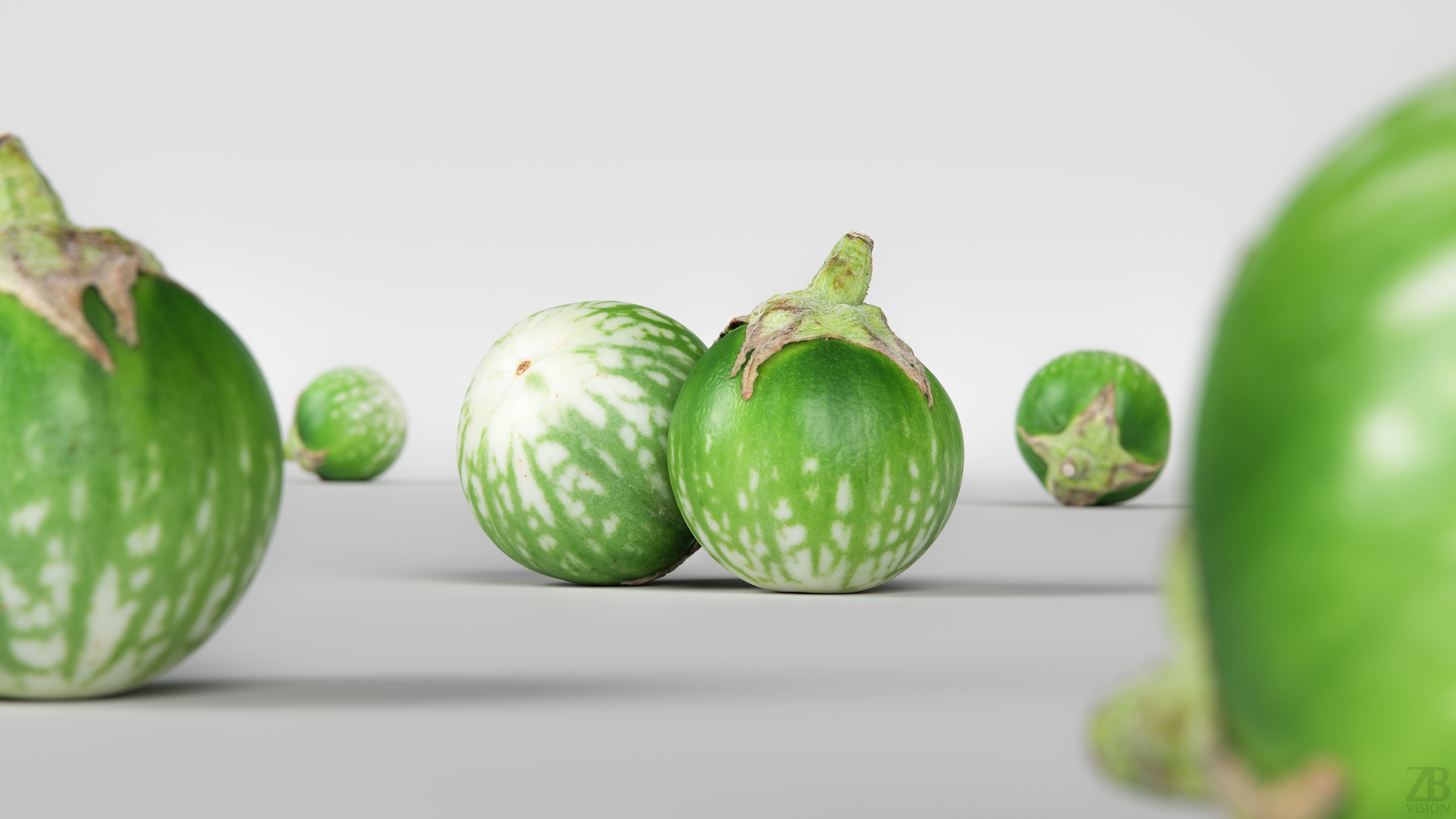 Eggplant 3D model_1