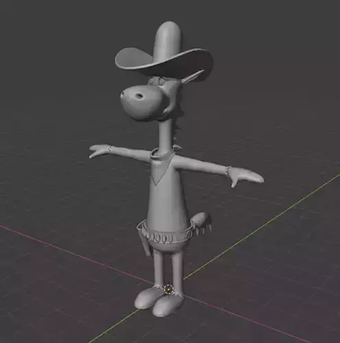 Quickdraw McGraw and Gun