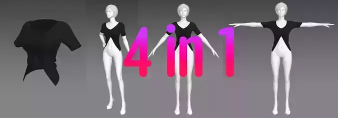 Woman Clothing 4 in 1 set24