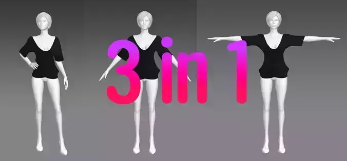 Woman Clothing 3 in 1 set25