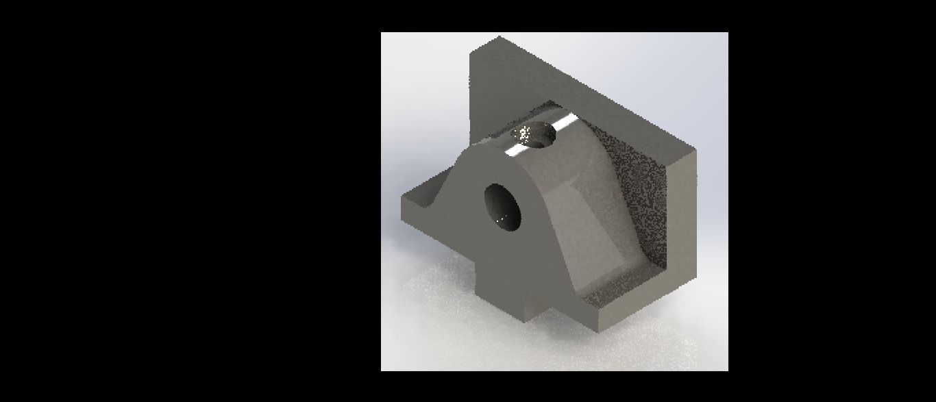 Morsa Simples - bench vise 3D model_2