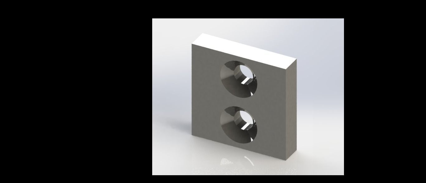 Morsa Simples - bench vise 3D model_9