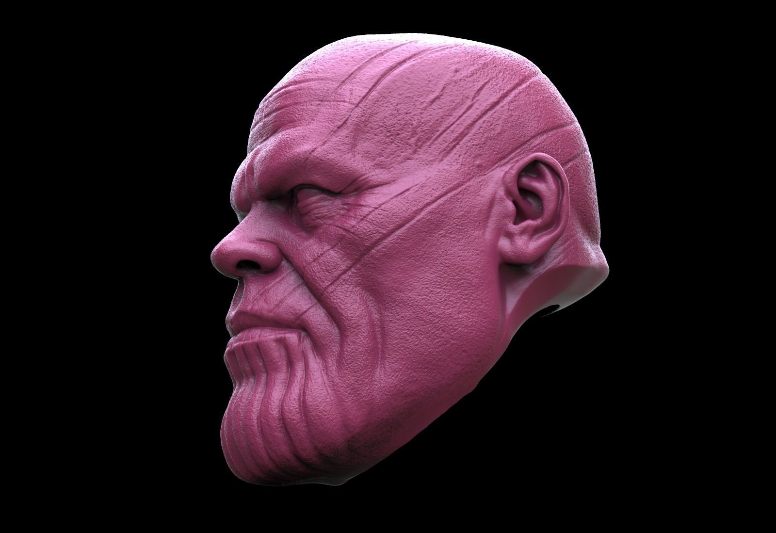 Thanos Head 3D print model_5