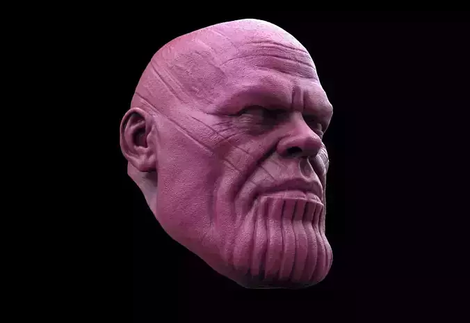 Thanos Head 3D print model