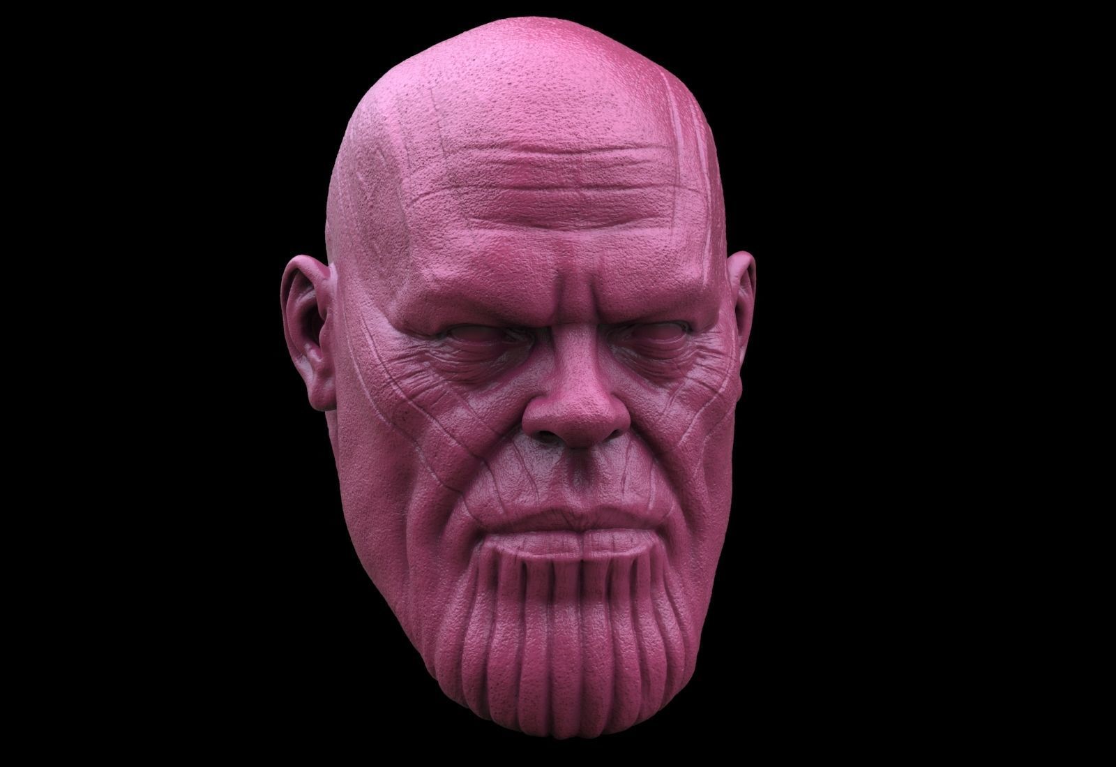 Thanos Head 3D print model_4