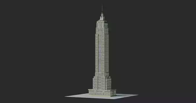 Empire state building realistic look