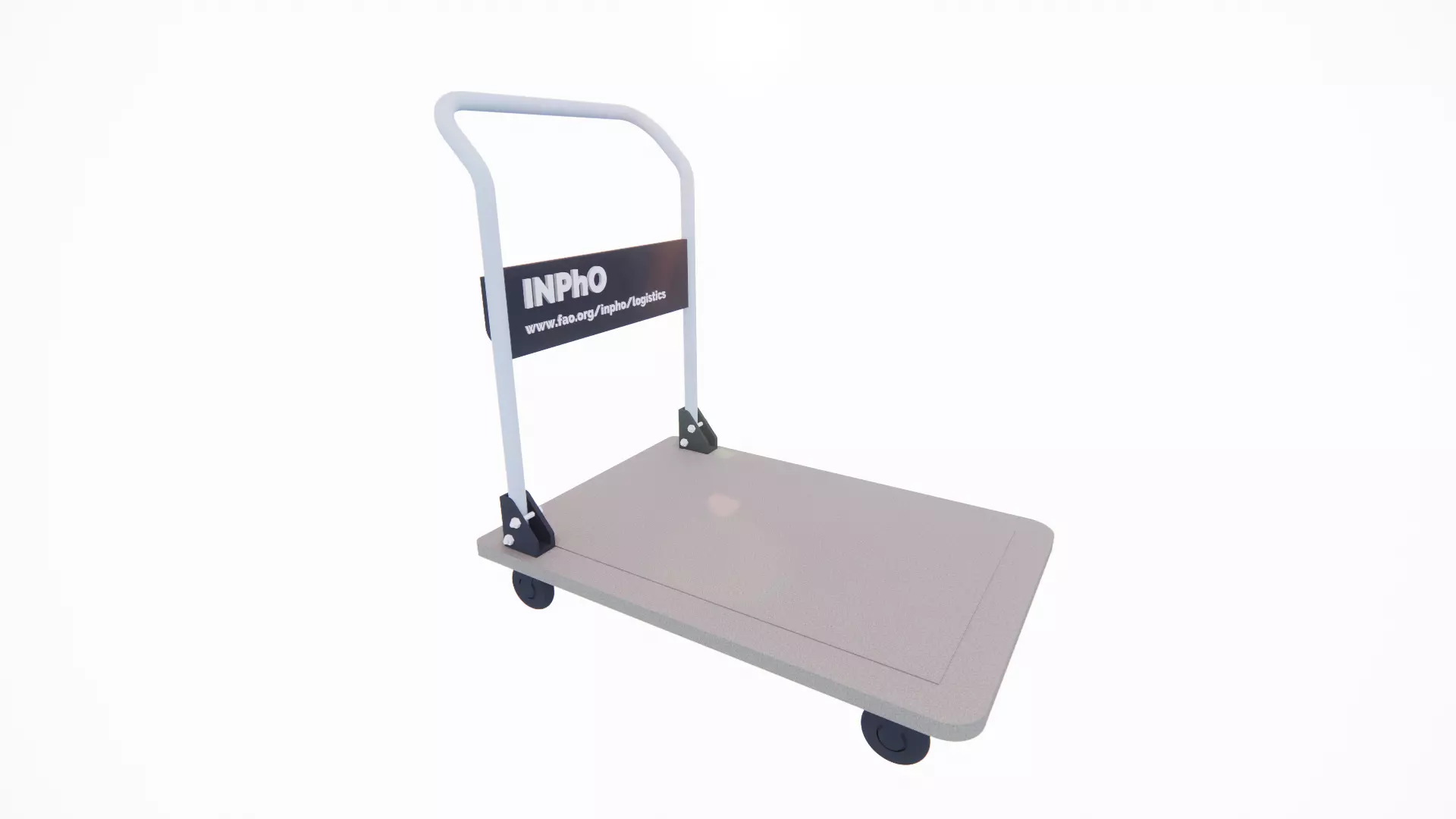 hand trolley 3D print model