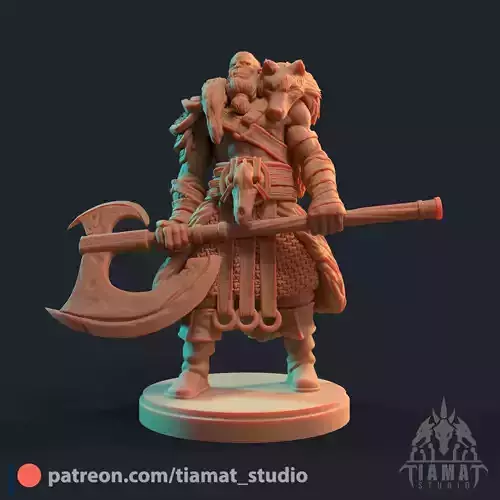 Lord Orc of the Fenrir clan 3D print model
