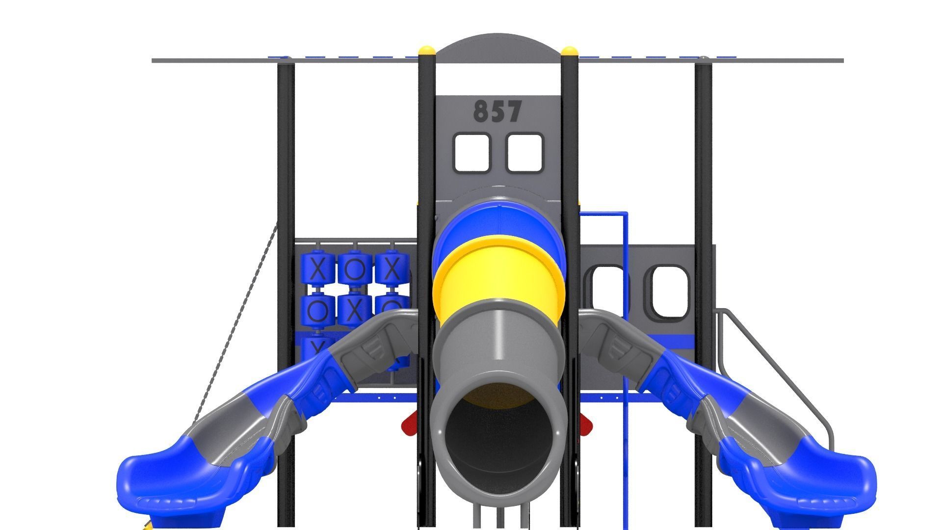 Airplane Playground 3D model_11