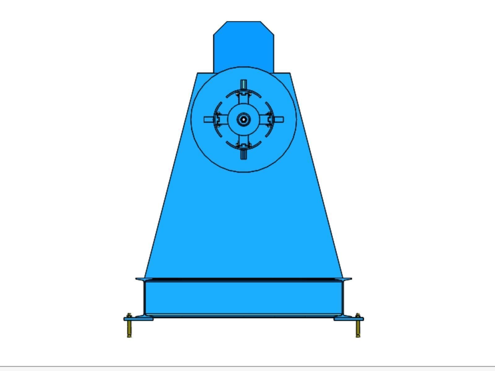 Decoiler machine 3D print model_4