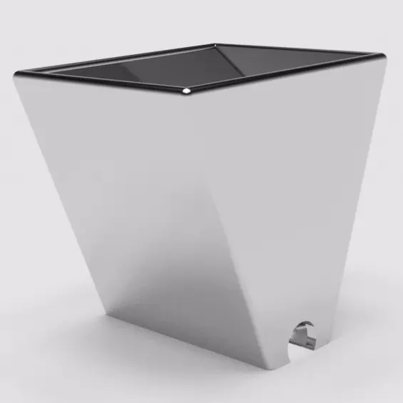 Plastic Extrusor Hopper - Tolva para extrusora plastico Free 3D print model_0