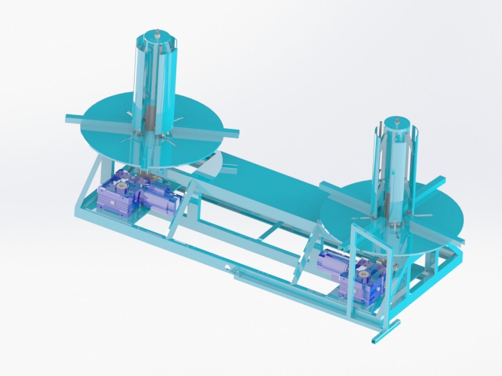 Horizontal decoiler 3D print model_1