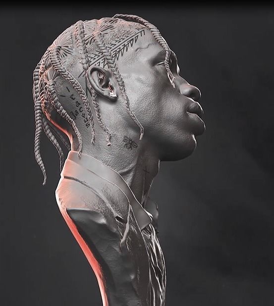TRAVIS SCOTT 3D print model_2