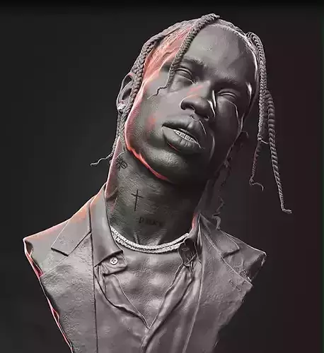 TRAVIS SCOTT 3D print model