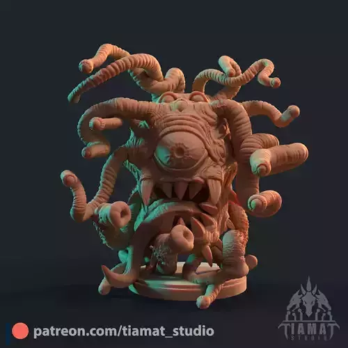 The Behold creature with tentacles