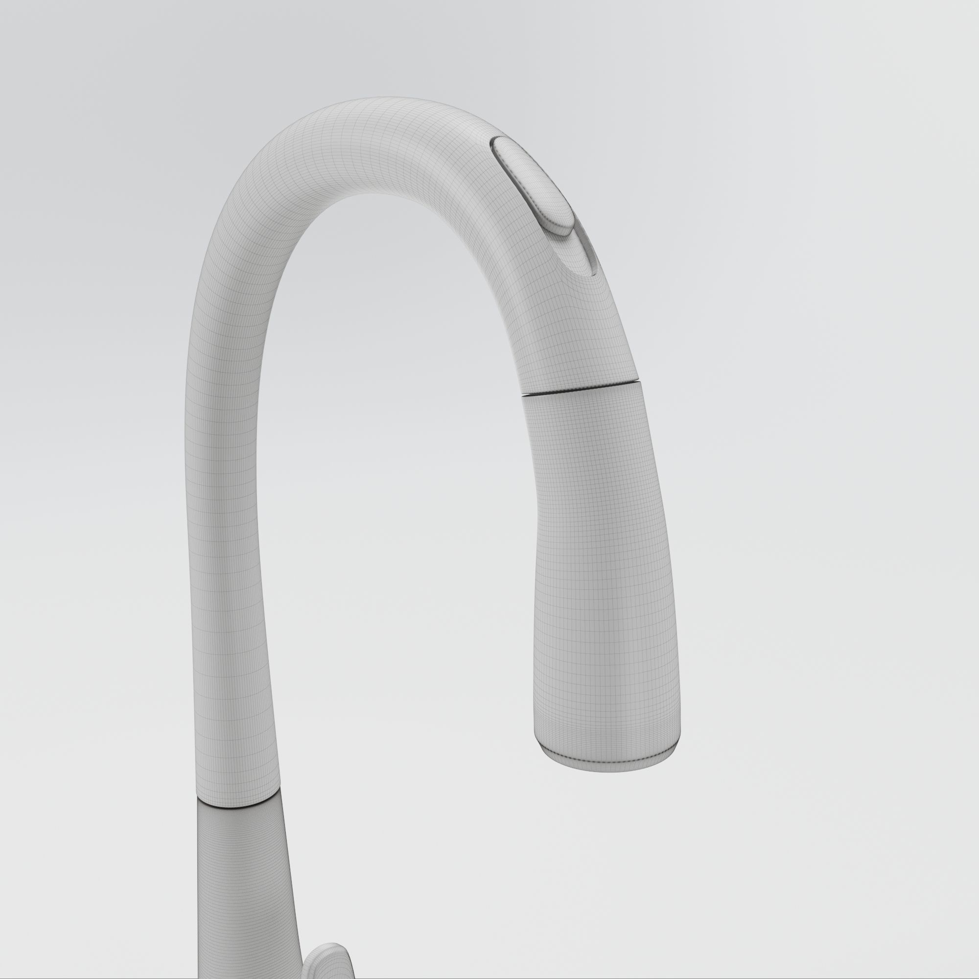 FAUCET stainless steel kitchen 3D model_4