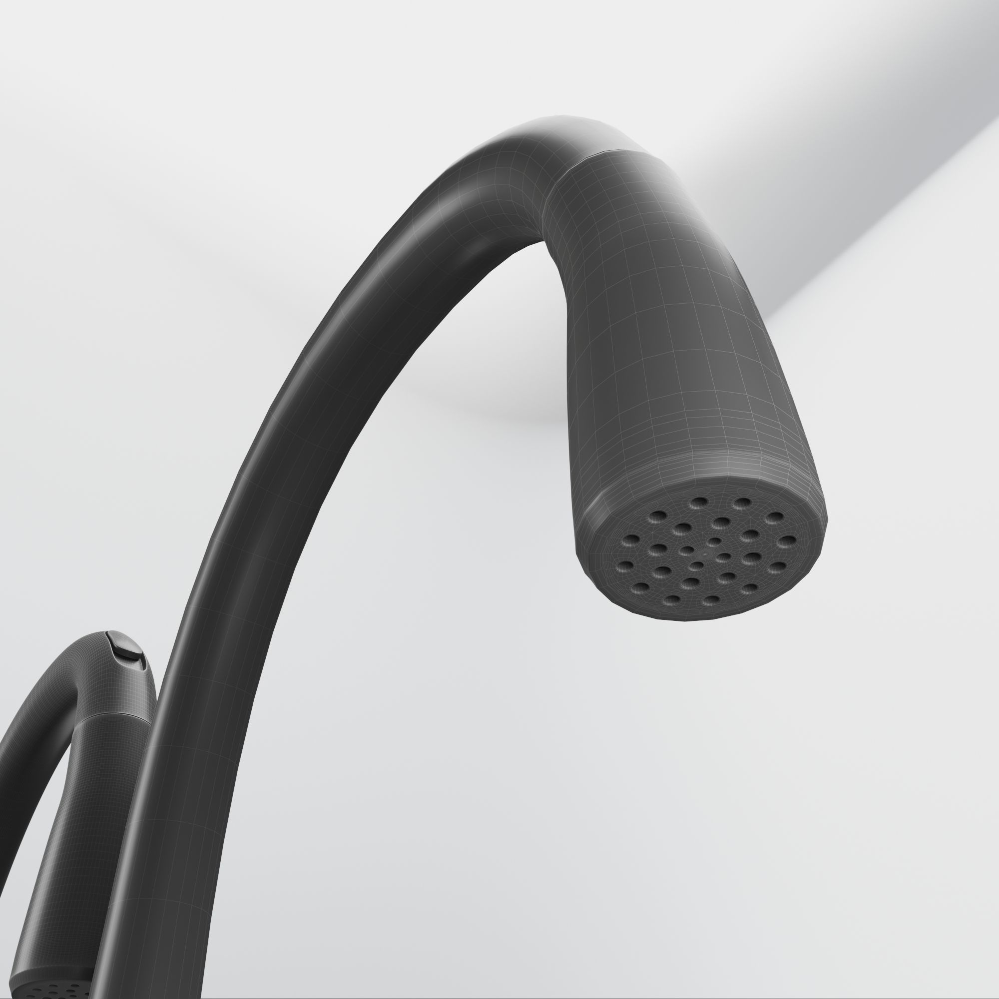 FAUCET stainless steel kitchen 3D model_10