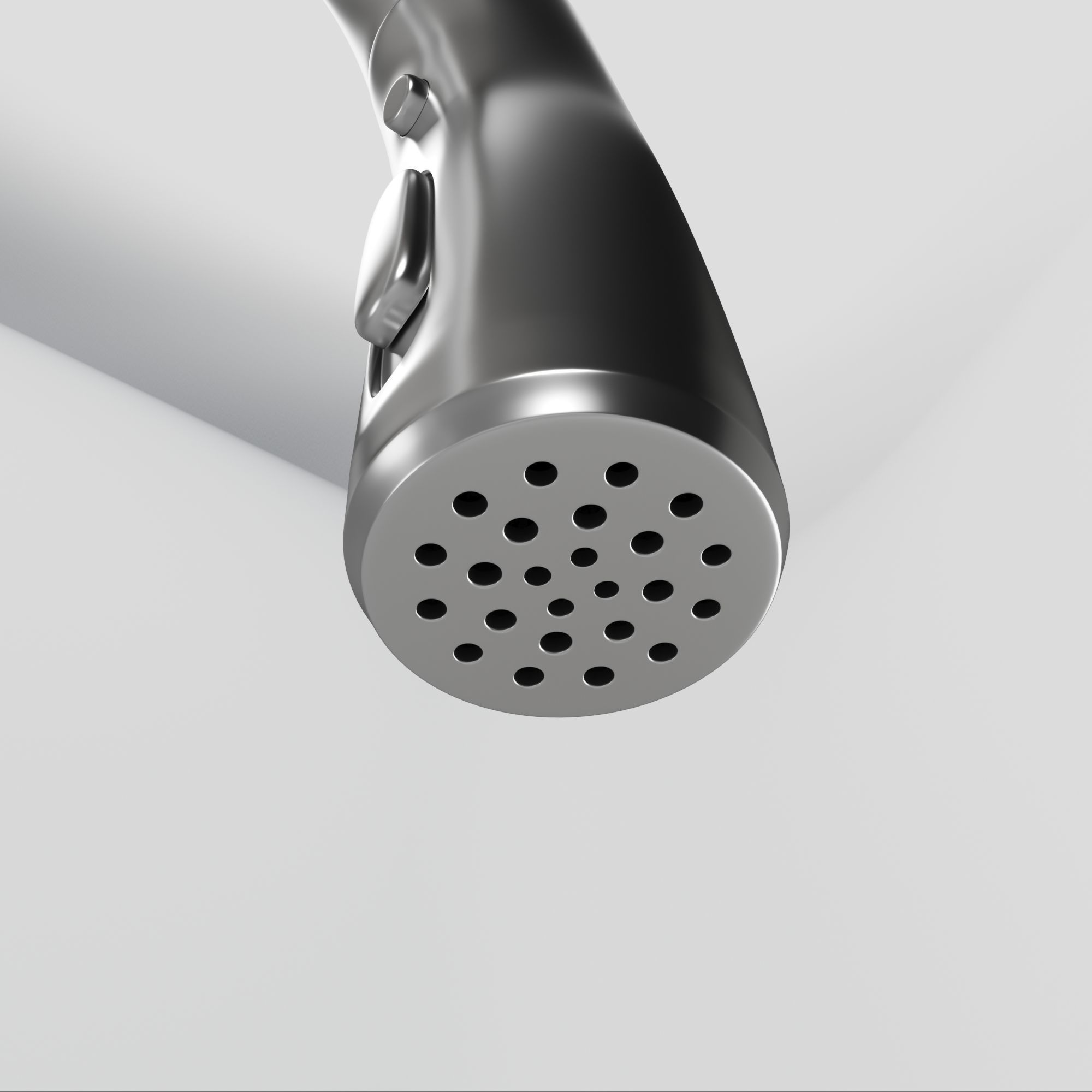 FAUCET stainless steel kitchen 3D model_1