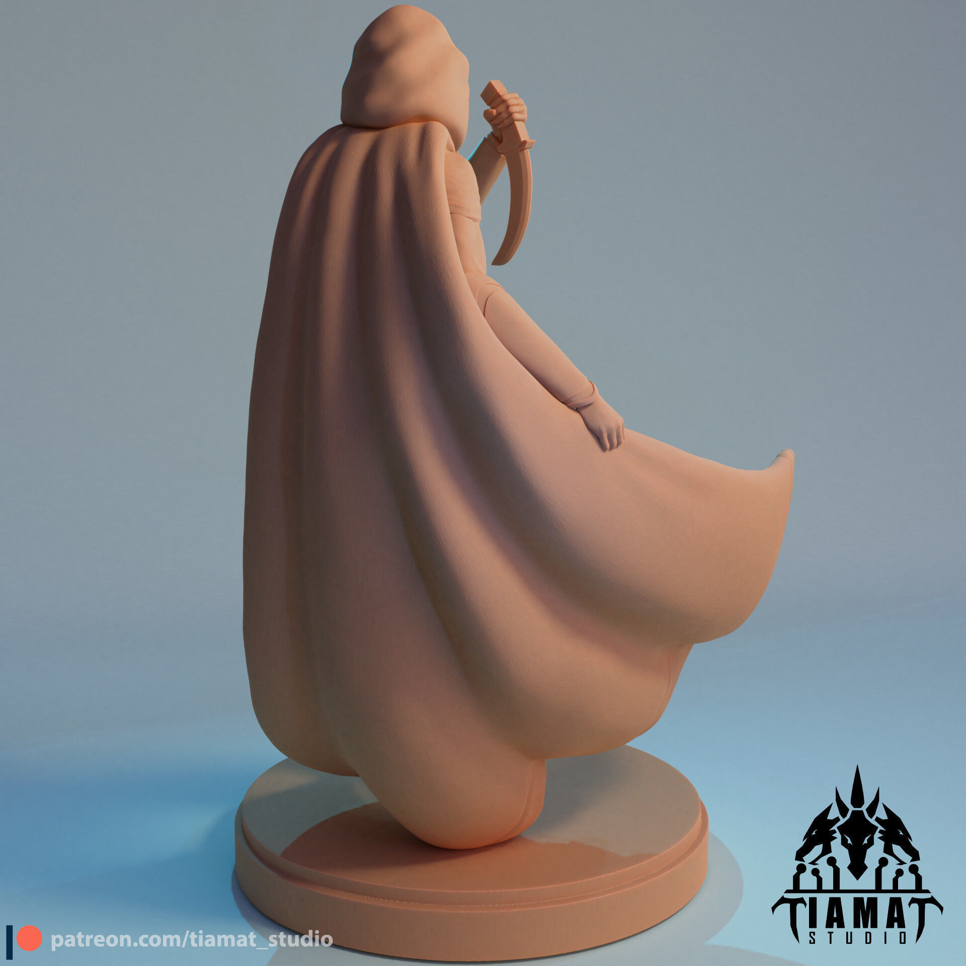Nyla - The daughter of the moon 3D print model_3