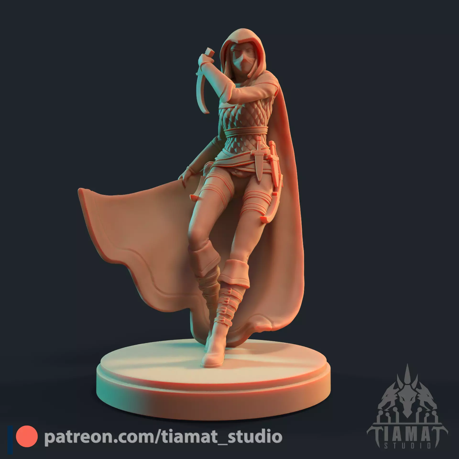Nyla - The daughter of the moon 3D print model_0