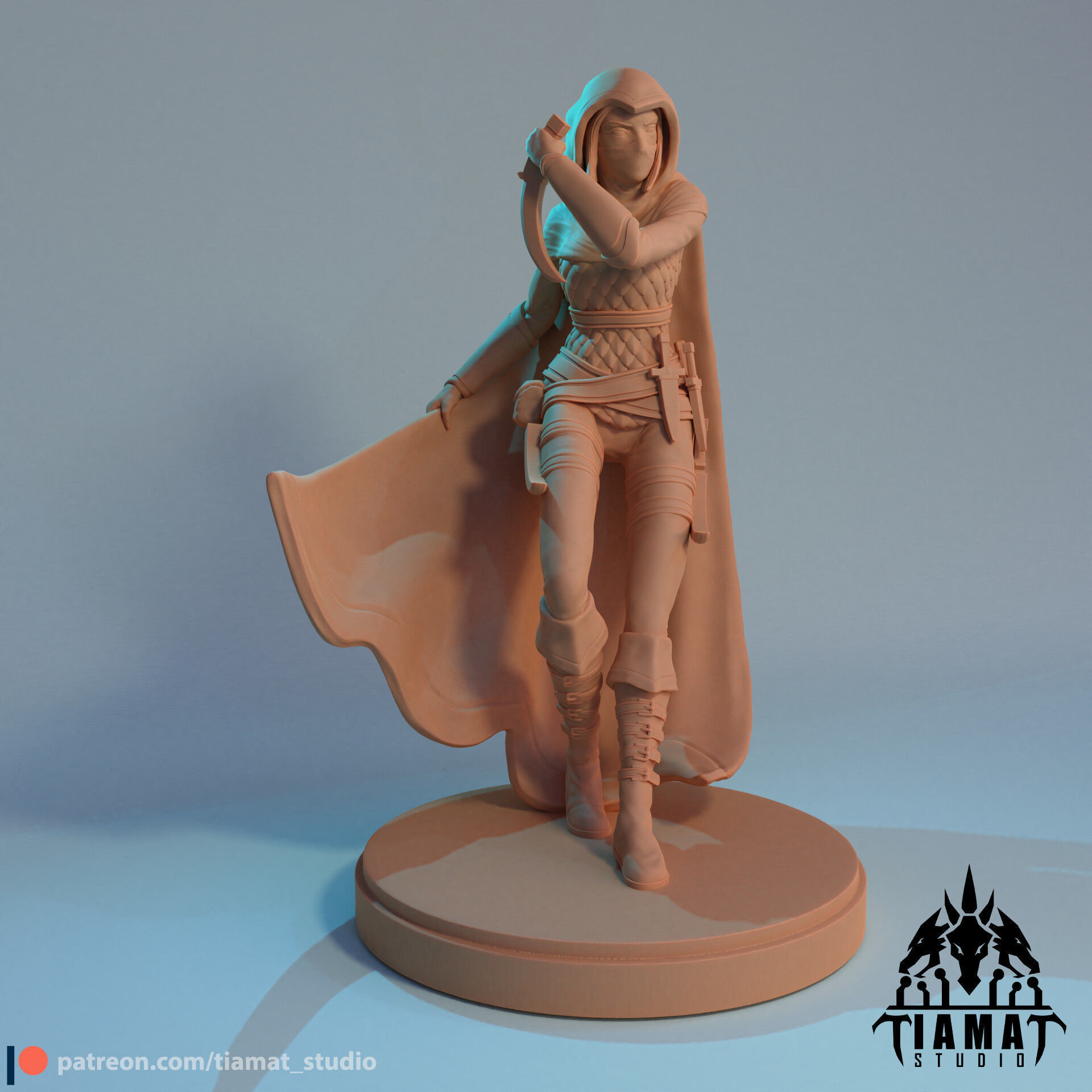 Nyla - The daughter of the moon 3D print model_1