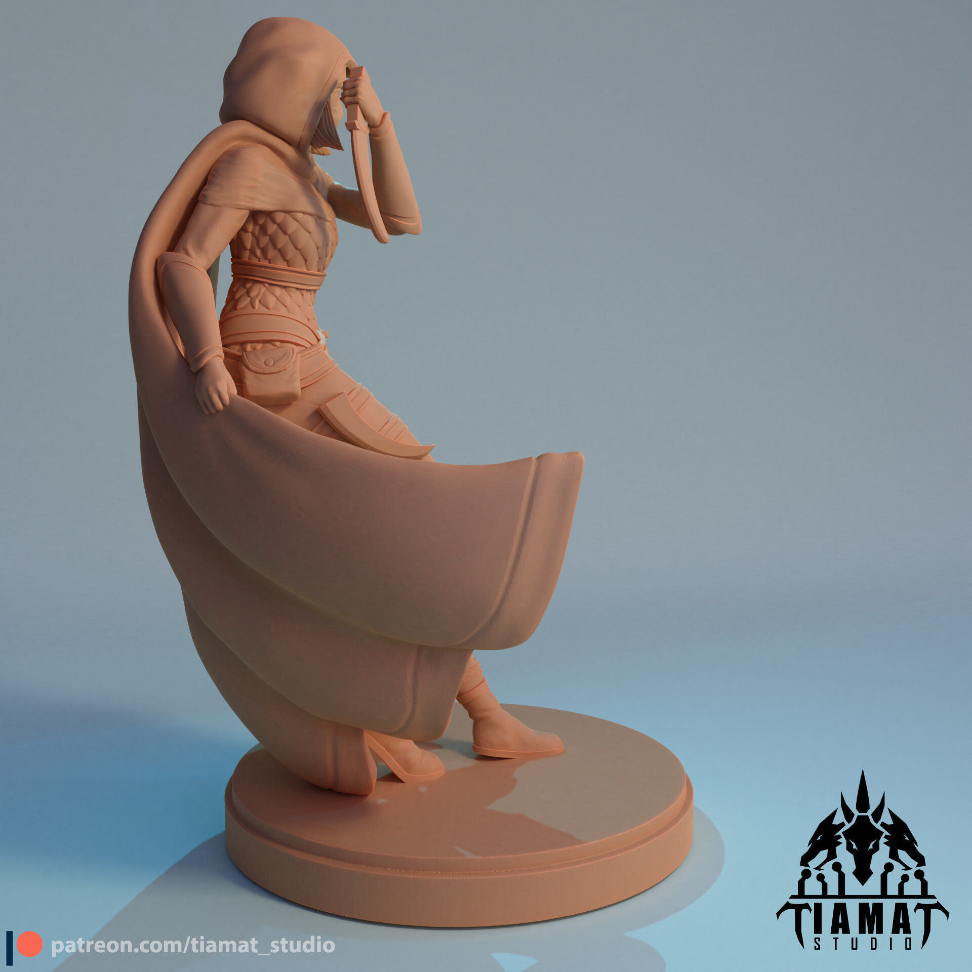 Nyla - The daughter of the moon 3D print model_2