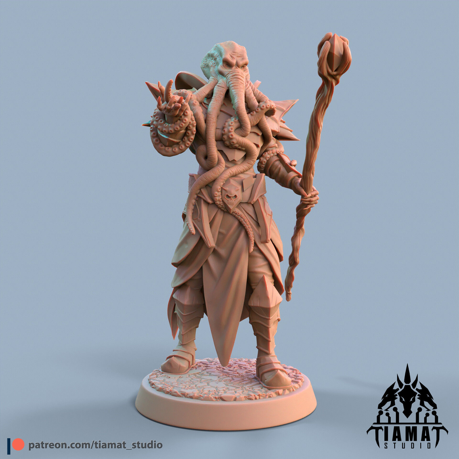 Illithid Mage 3D print model_1