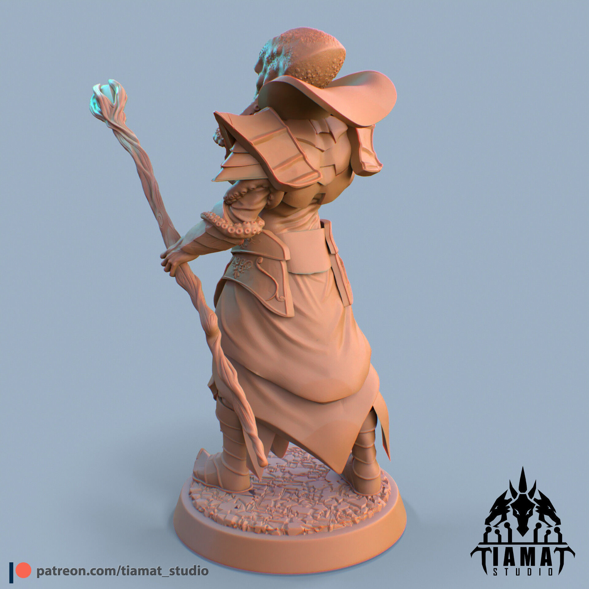 Illithid Mage 3D print model_4