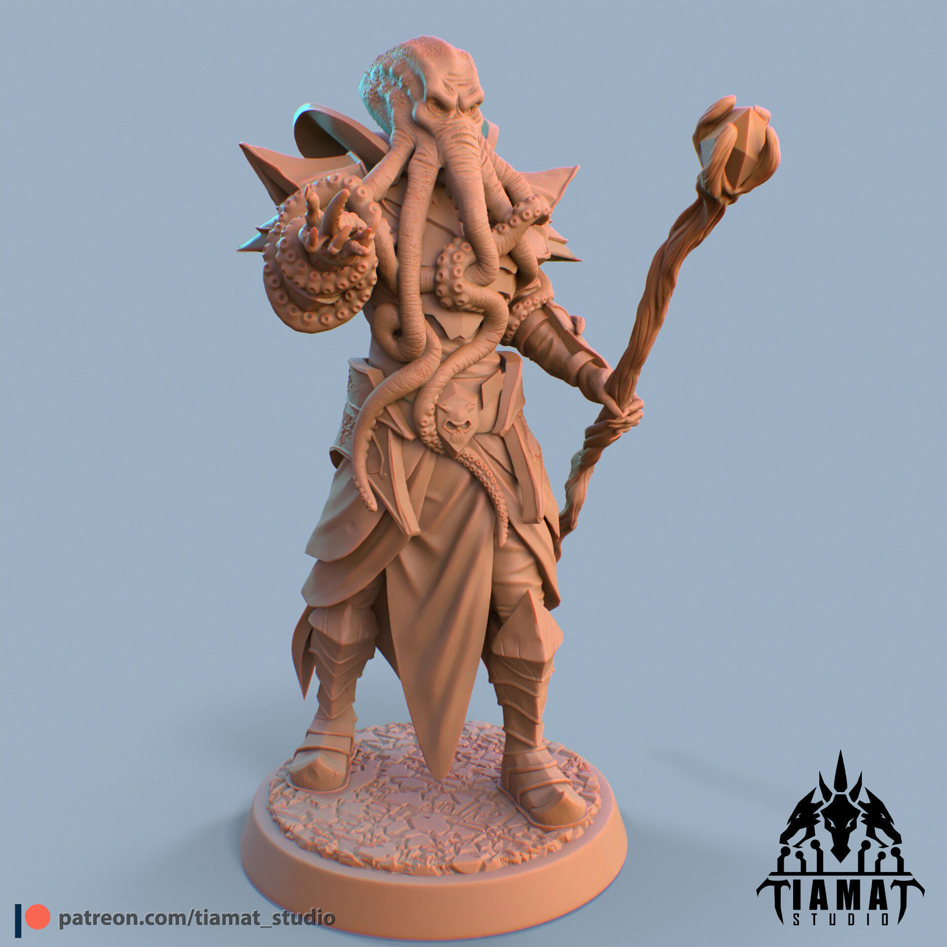 Illithid Mage 3D print model_6