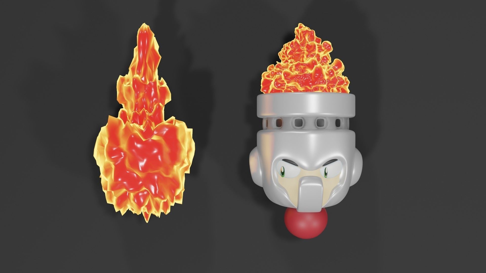 Fireman fire robot Free 3D print model_2