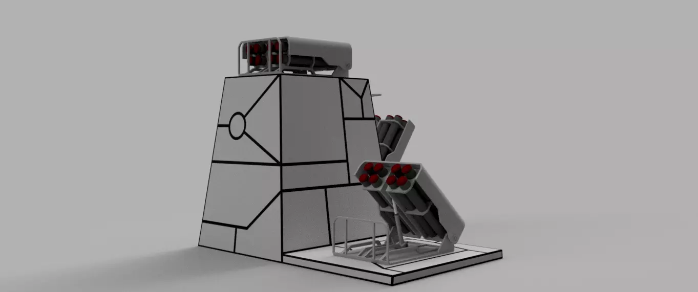 Anti air 04 3D model