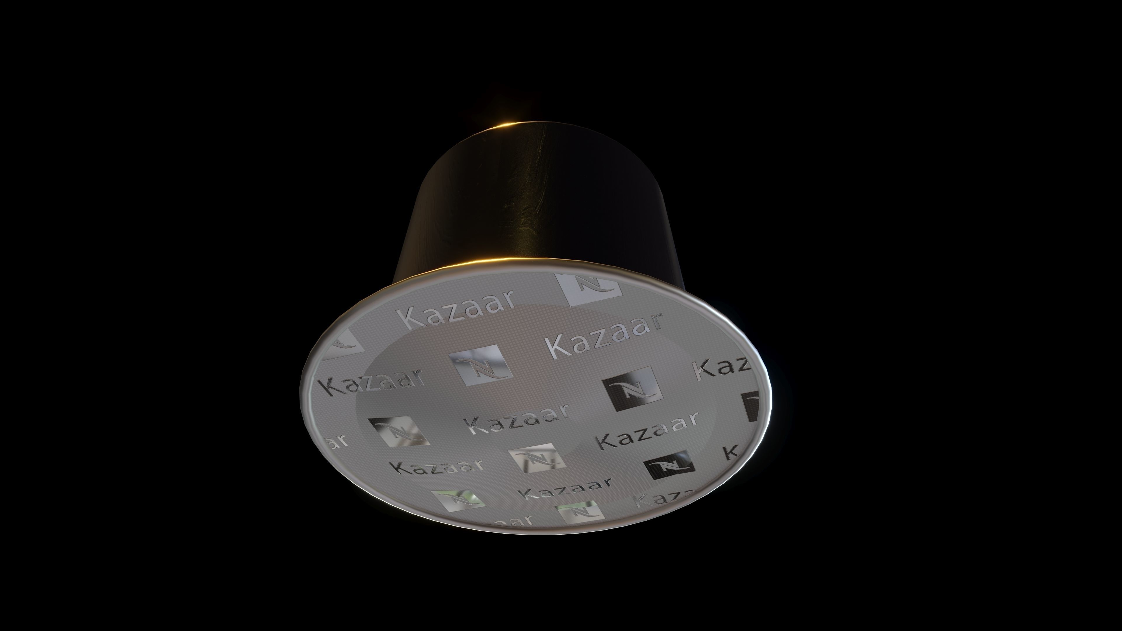 Nespresso Kazaar Capsules 3D model_1