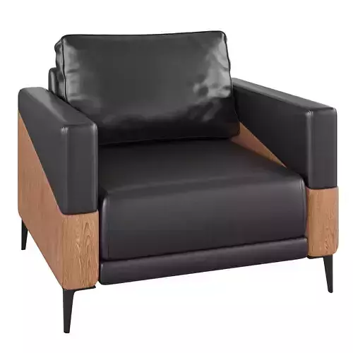 Homary-Upholstered Accent Chair