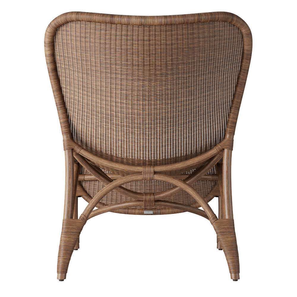 Janus Et Cie Nishiki Rattan Loundge Chair 3D model | CGTrader