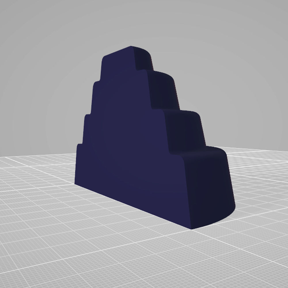 Devo Energy Dome Hat in Half 3D model 3D printable CGTrader