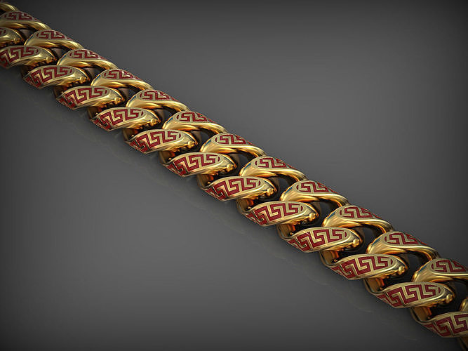 Chain link 215 3D print model